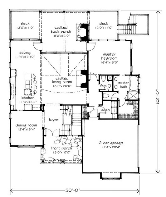 Mitchell Ginn House Plans